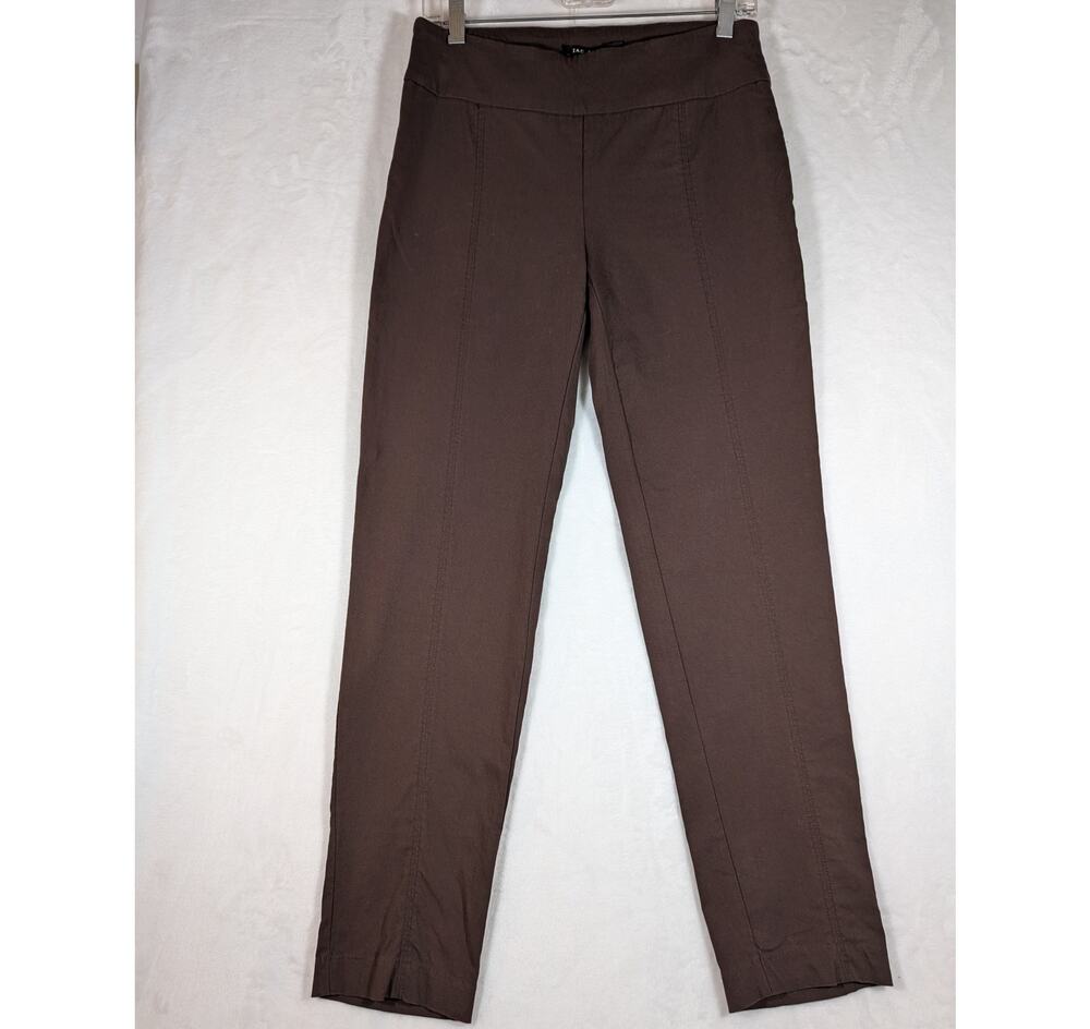 Roz & Ali Brown stretch pants sz 8 See measurements in photosVGUC